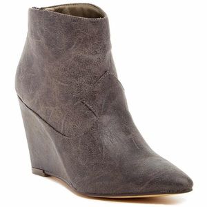Michael Antonio Citron Wedge Bootie in charcoal